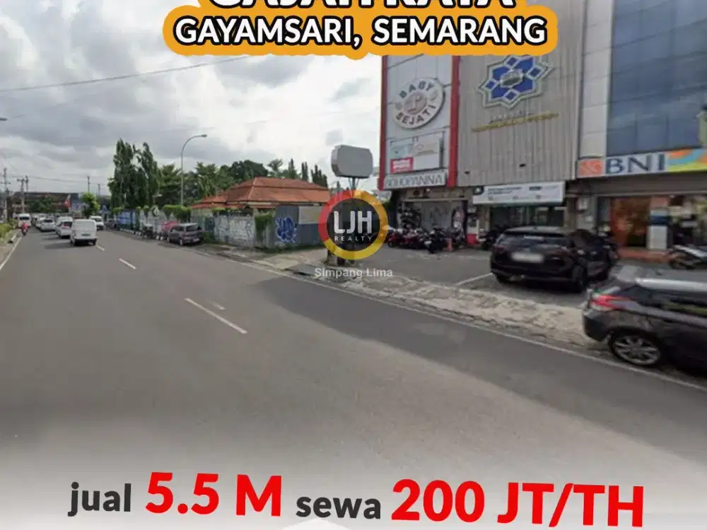 Disewakan dan Dijual Ruko Strategis di Tempat Ramai