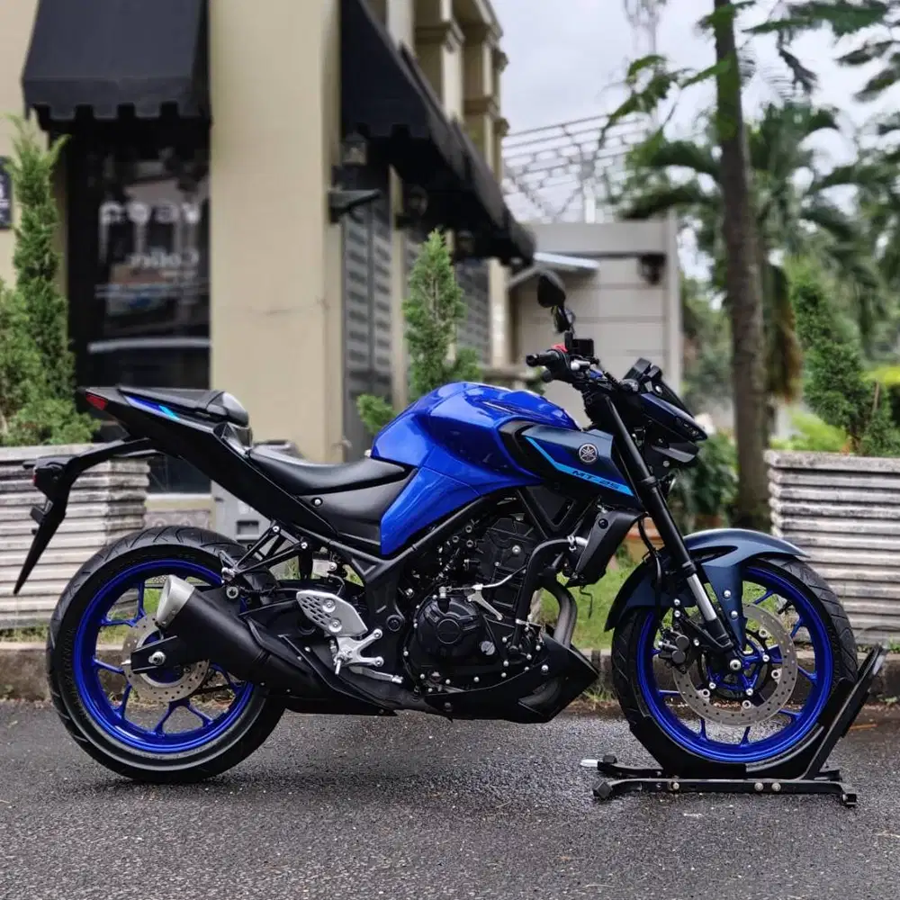 YAMAHA NEW MT25 2022 BIRU KM 5K PAJAK ON SUPER GRESS