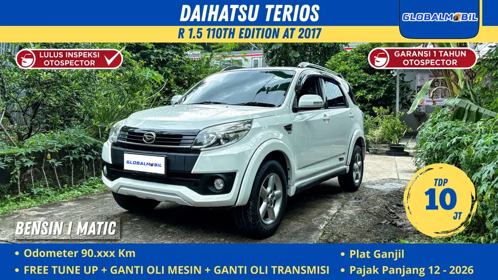 DP 10 JT‼️ Terios R 110th Edition Matic, Siap Pakai