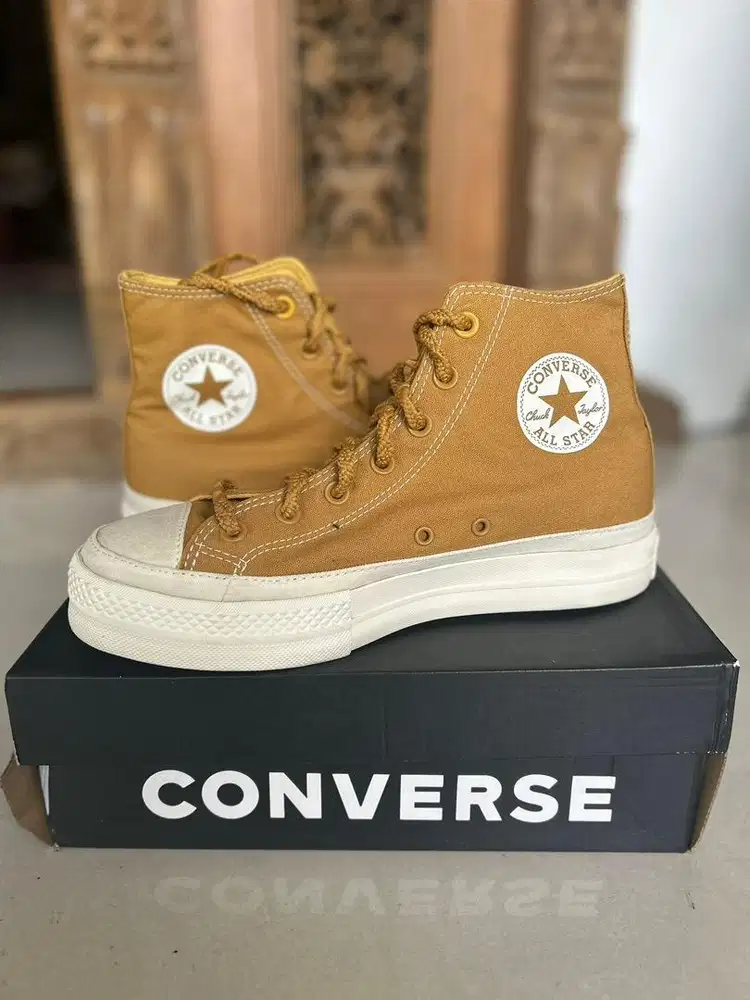 Converse CTAS Lift Hi Yellow A04363C