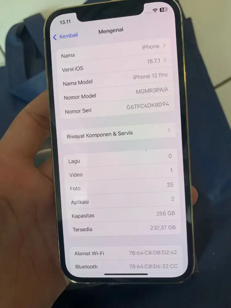 iPhone 12pro 256GB iBox