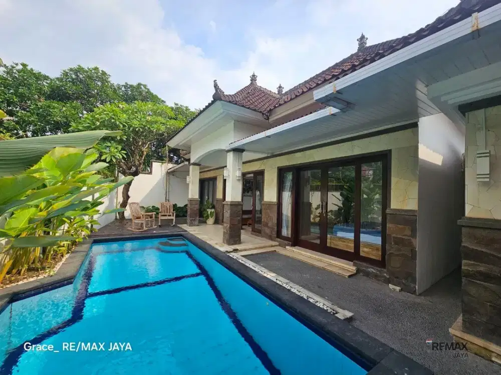 Tropical Balinesse Villa For Rent, At Sanur Kauh Denpasar Area