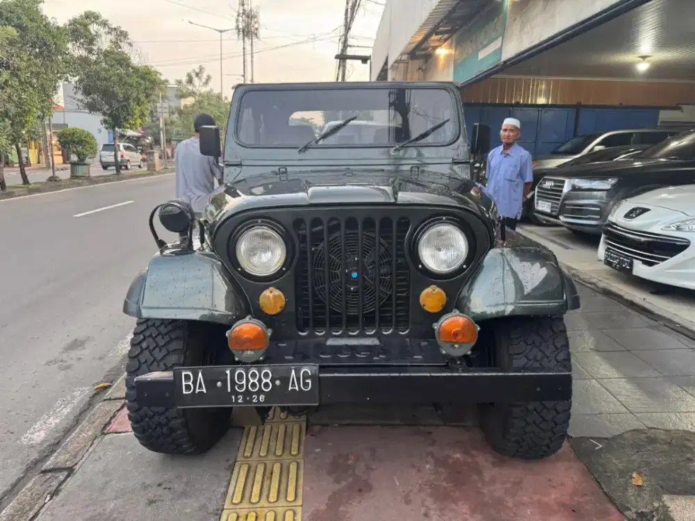 Jeep CJ7 th 1981 MT Siap pakai