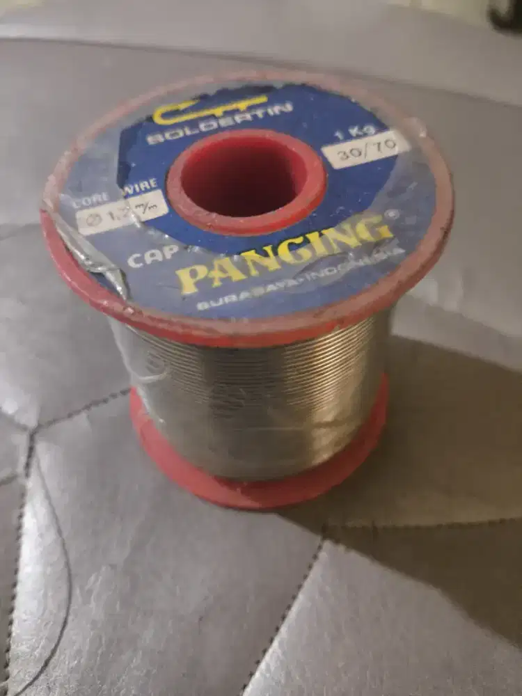 Timah Solder cap Pancing diameter 1.2mm Rol 1 Kg (30/70)