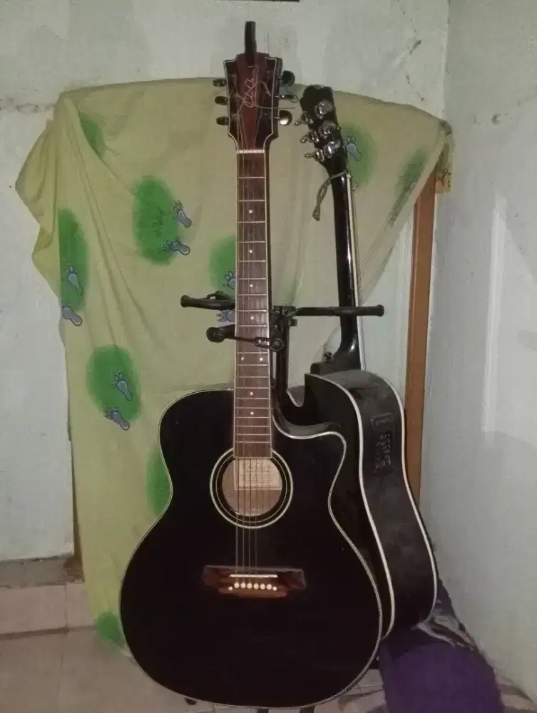 gitar akustik elekteuk cole clark