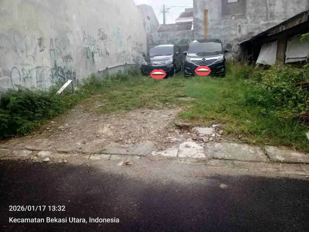 TANAH MURAH..! 130m² SHM PASAR SEROJA HARAPAN INDAH - BEKASI KOTA