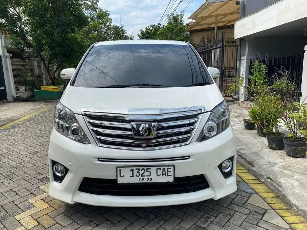 Alphard 2.4 S 2012, ISTIMEWA
