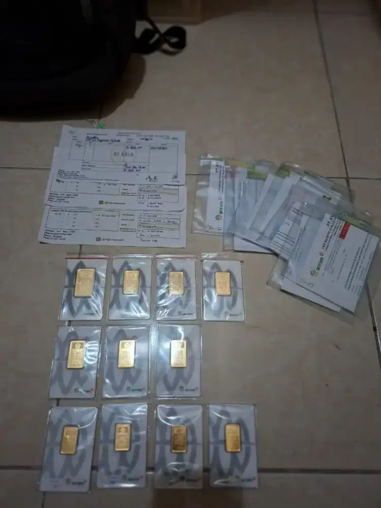 Logam Mulia Antam 5gr dan 10gr