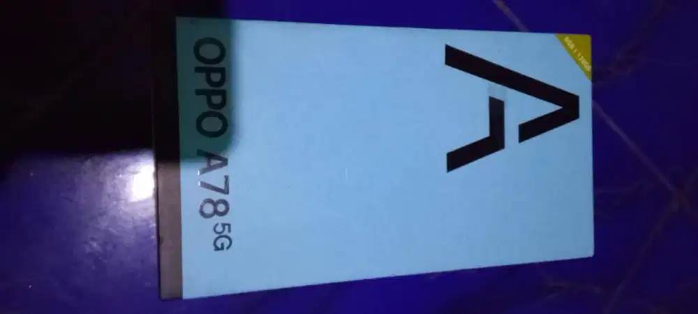 HP Oppo A78 5G RAM 8/127