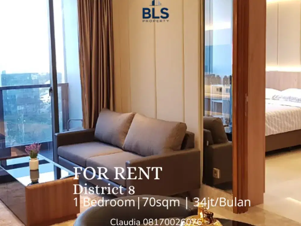 FOR RENT Apartment District 8 1BR