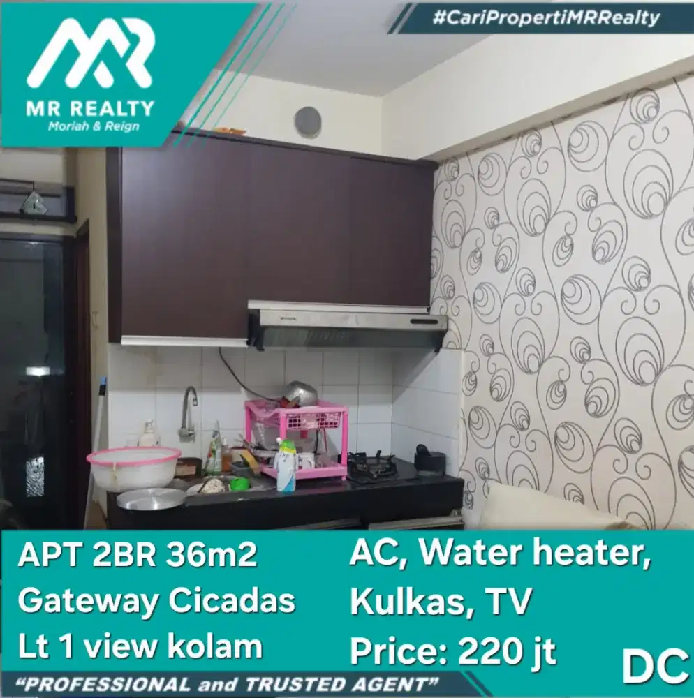 Dijual rumah apartemen gateway ahmad yani Cicadas bandung