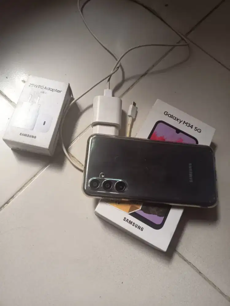 Samsung M34 5G 8/128 amoled nfc fullset no minus