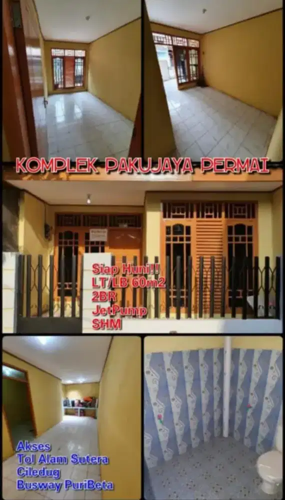 Jual Rumah Pribadi TANPA PERANTARA Bebas Banjir