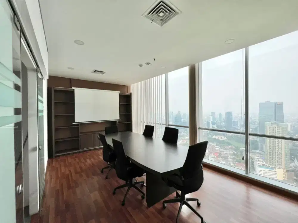 DI JUAL  KANTOR JAKARTA SELATAN KUNINGAN 192M2  SEMI FURNISHED  40JT/NEGO