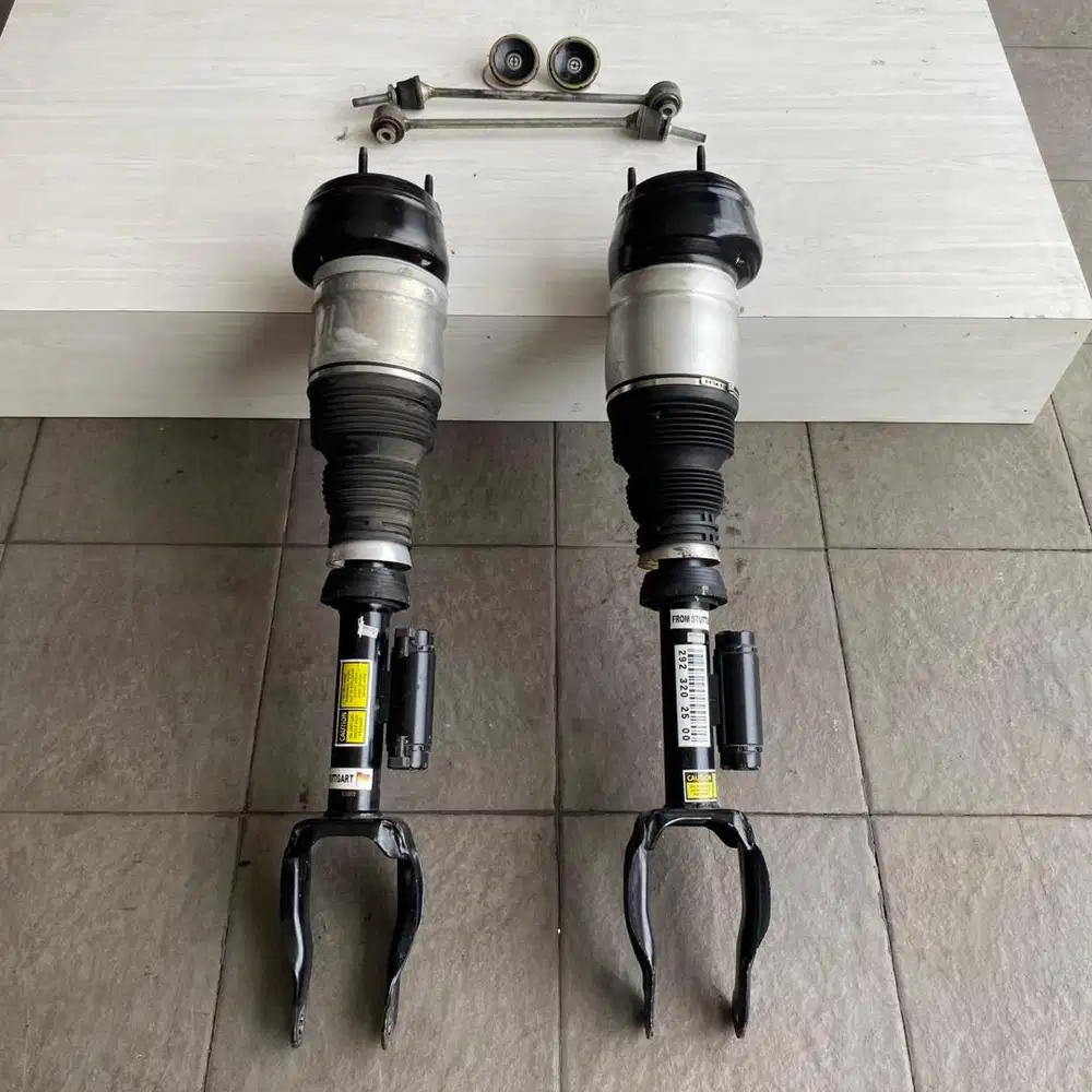 Set Air Strut AIRMATIC Depan Mercy W166 GLE/GL + Link Stabil
