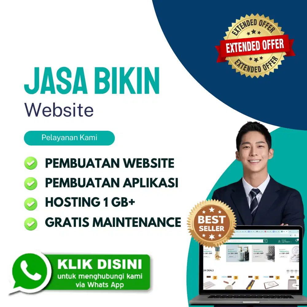 Pembuatan Website Toko Online Custom - Siap Online