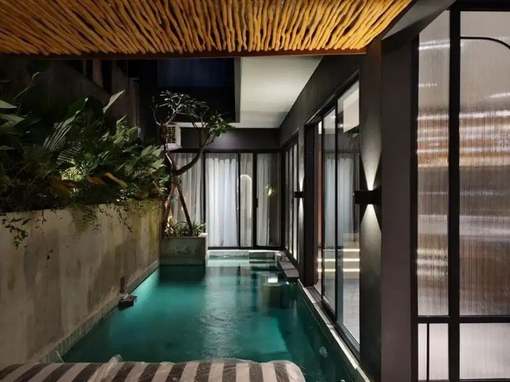 Villa Gaya Modern Full Furnished Disewakan, di Pecatu, Jimbaran Area