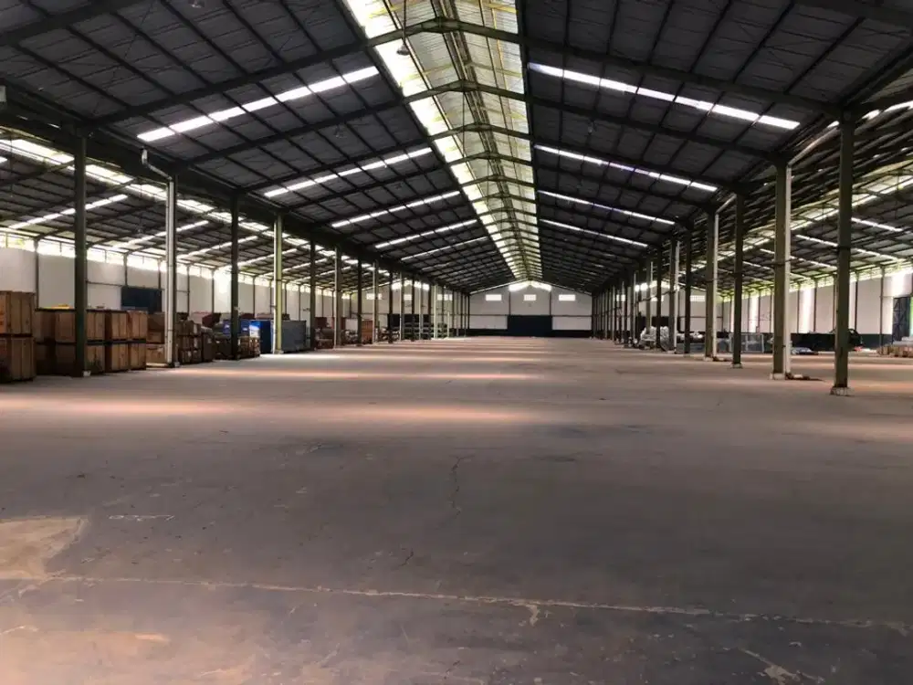 Bangunan Gudang Siap Pakai & Luas Area Cileungsi Bogor Jawa Barat