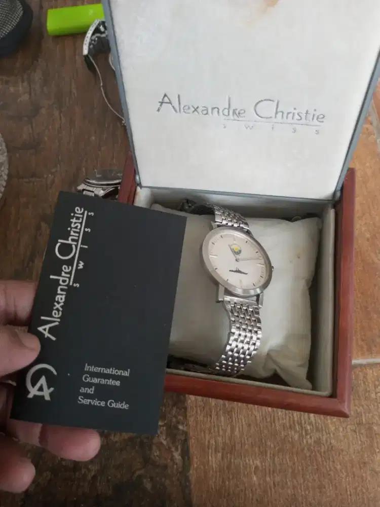 Jam Tangan 3pcs Ada Alesander Christie,MIDO,Casio Boss