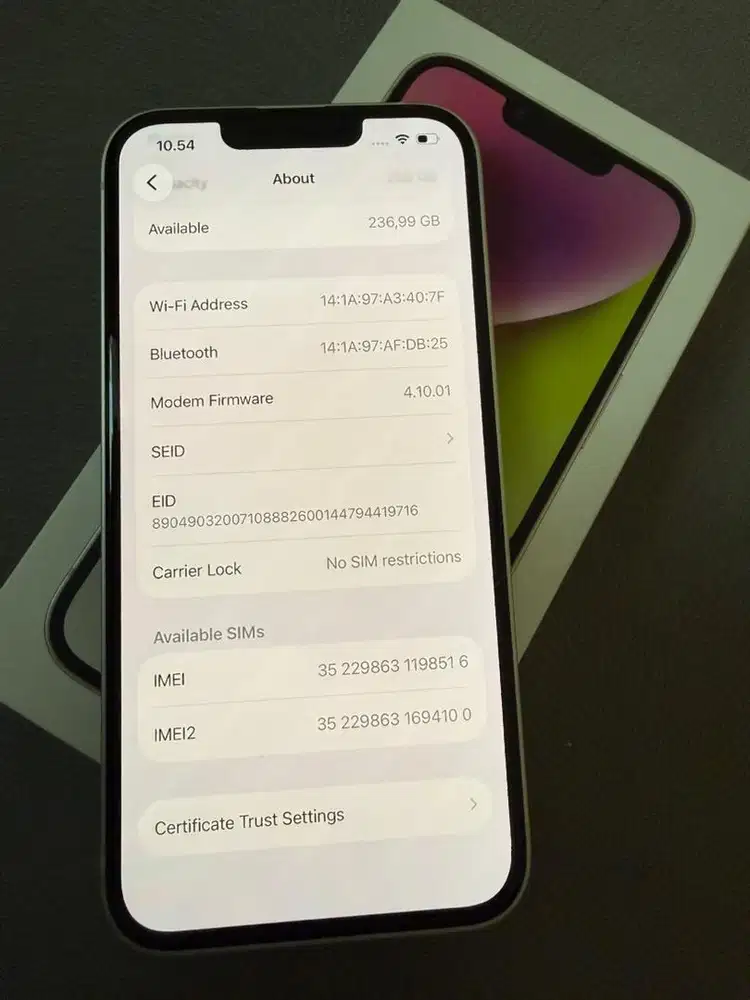 Iphone 14 256gb resmi