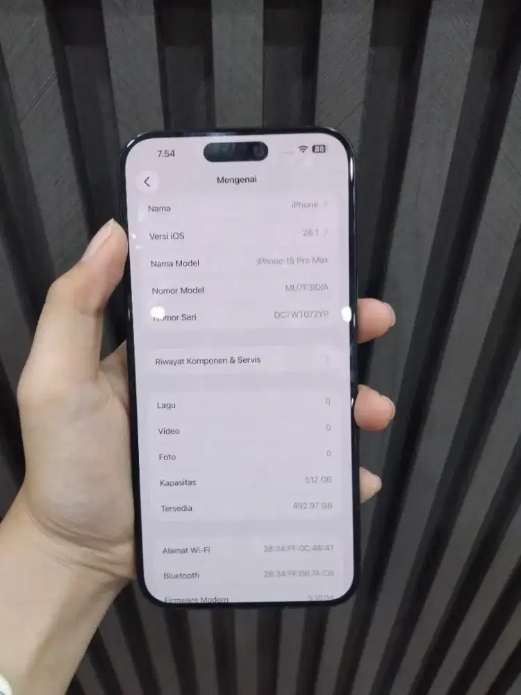 Iphone 15 Promax Blue titanium