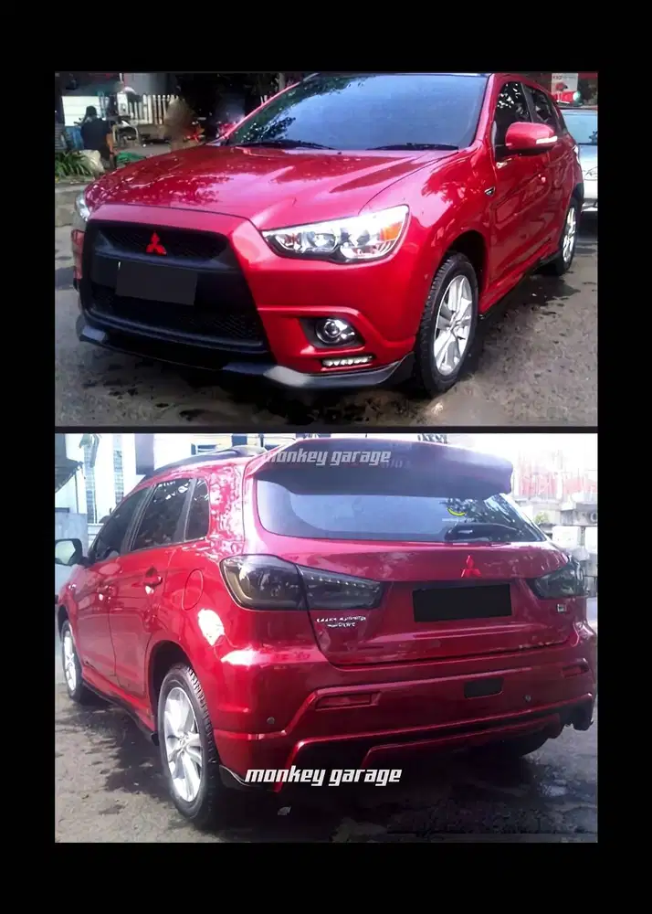 Bodykit Outlander Sport DAMD jp & Stoplamp led bar