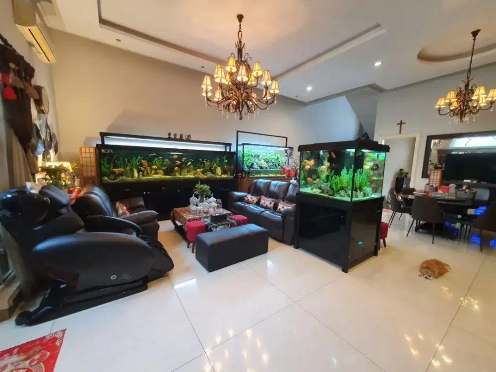 Rumah Pik 1 Flamboyan Uk 12X25 2,5Lt Furnished Hrg 15M Negoo