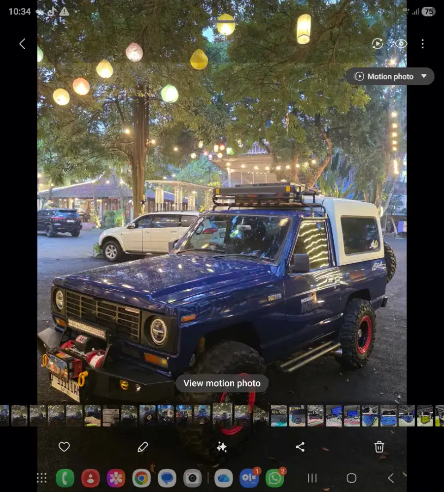 Jual Nissan Patrol 1980 eks BKBN Full Papar Plat D