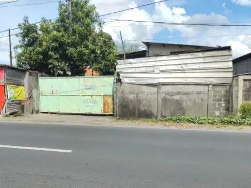 Gudang murah di Raya Metatu Cerme dekat pintu toll cerme