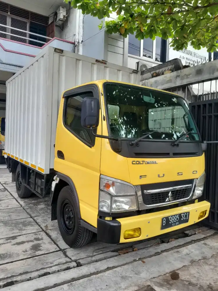 Mitsubishi Canter Engkel Box Besi