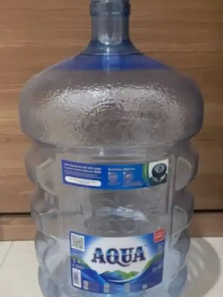 galon aqua  model baru tanpa isi
