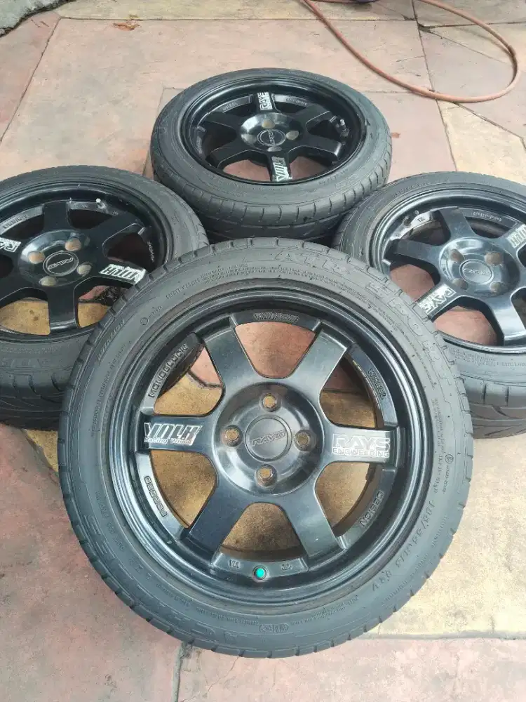 Ring 15 TE37 baut 4/100 mulus