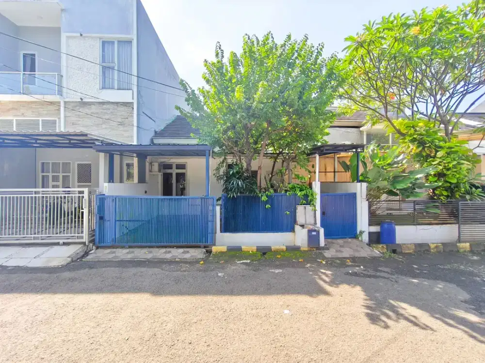 Rumah LT 104 Asri 14 Mnt ke Transpark Mall Bintaro Hadap Utara J-38766