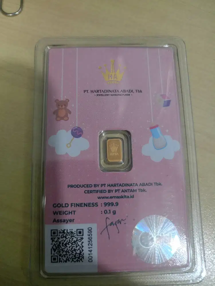 Logam mulia 0,1 Gram