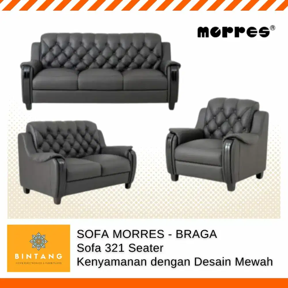 SOFA MORRES - 321 dan Sofa Sudut