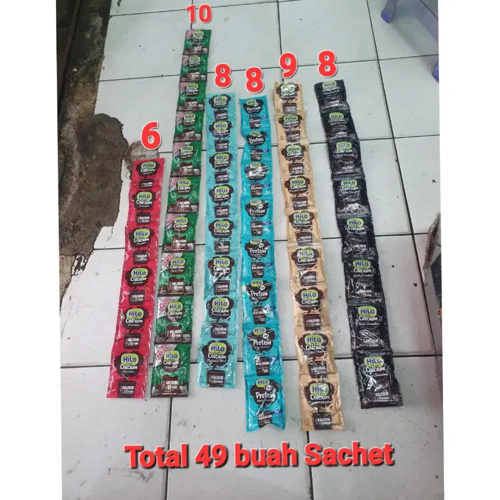 49pcs Hilo Ada 6 Rasa Harga Murah Sale Diskon