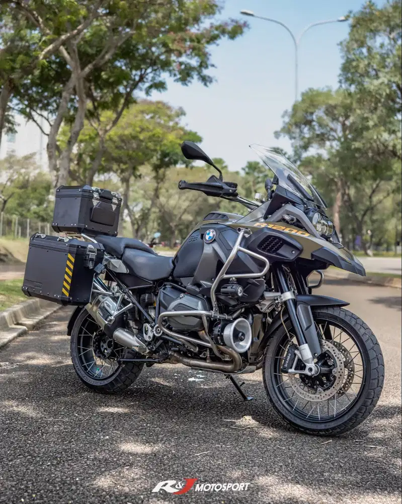 BMW GS 1200 K51 Adventure Nik 2014 Warna Hijau army Knalpot Ori