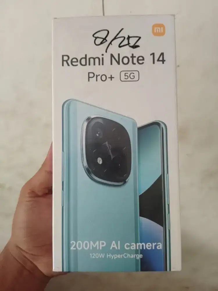 New redmi note 14 pro+ 8/128 garansi resmi