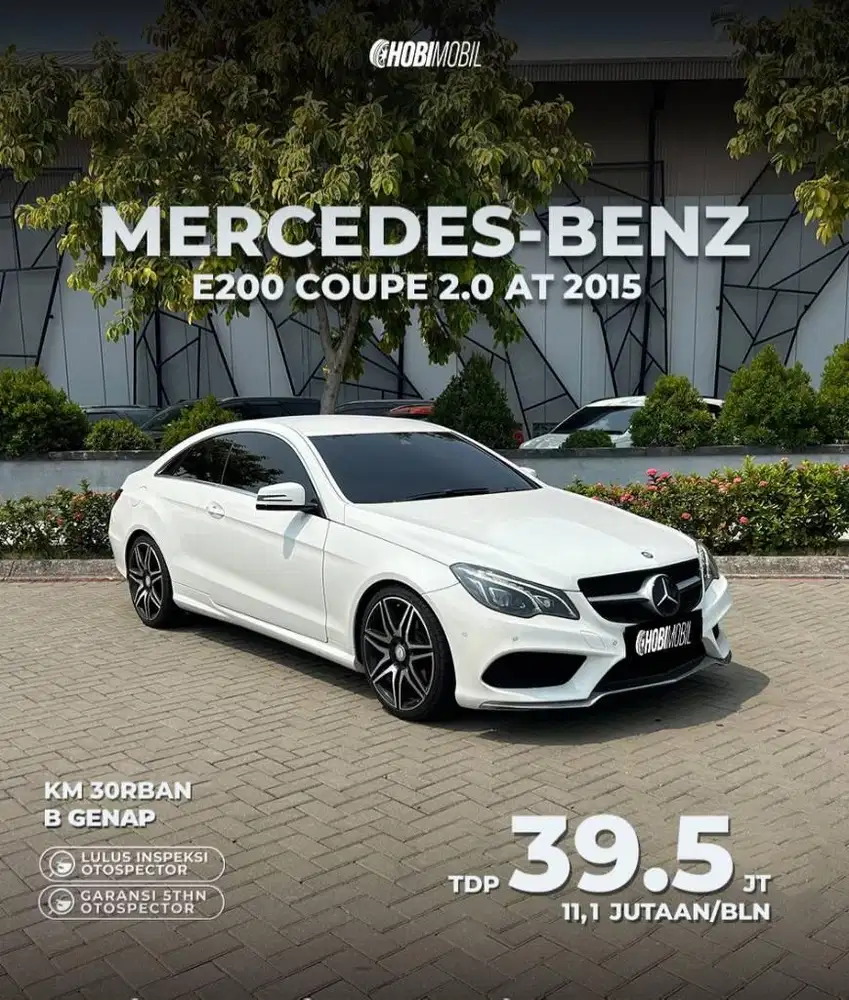 Mercy E200 Coupe Two Doors AT 2015