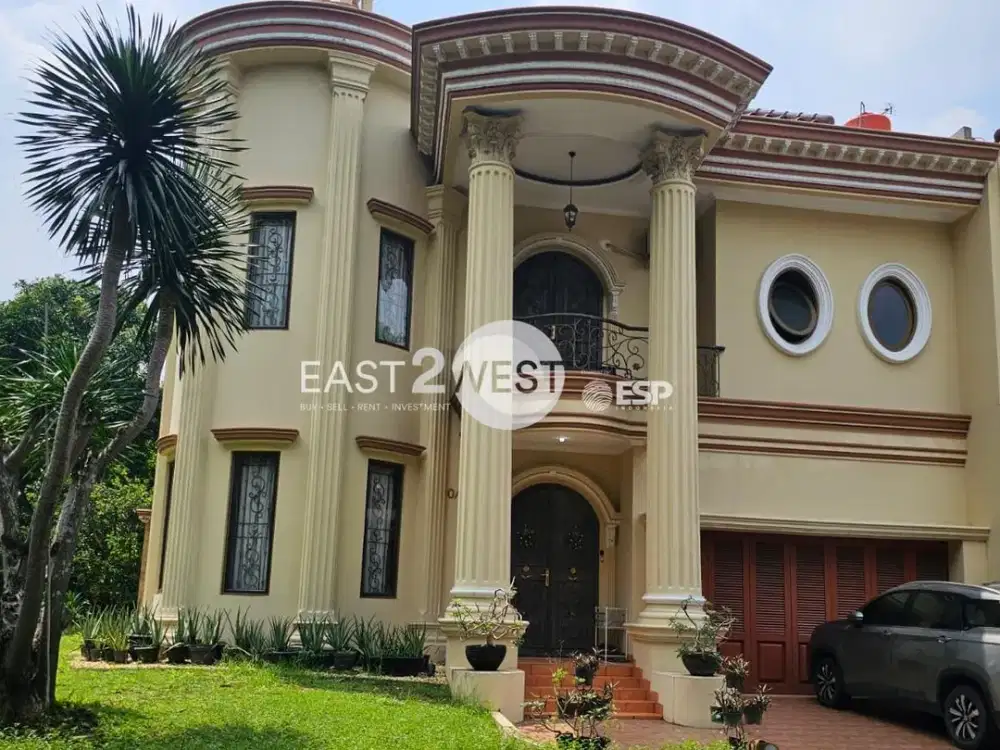 Jual Rumah Mewah Taman Giri Loka BSD City Tangerang Selatan Fully Furnished Strategis Siap Huni