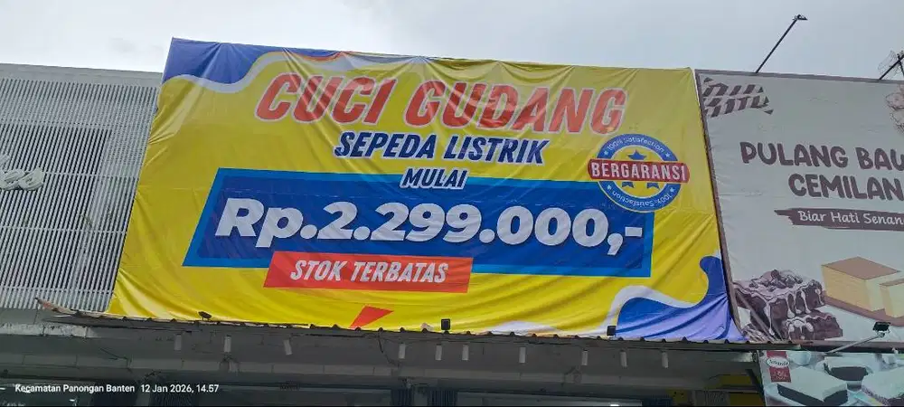 Cicilan sepeda listrik Home Credit