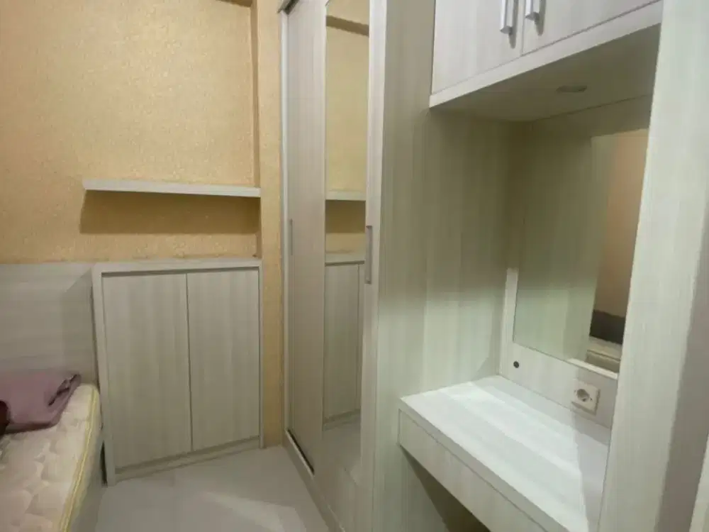 Apartment green pramuka sqare siap hunir unit 2 BR furnished tower mall