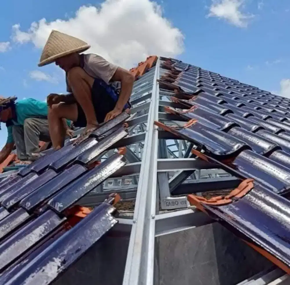 Atap baja ringan dan pelavon murah dan amanah.