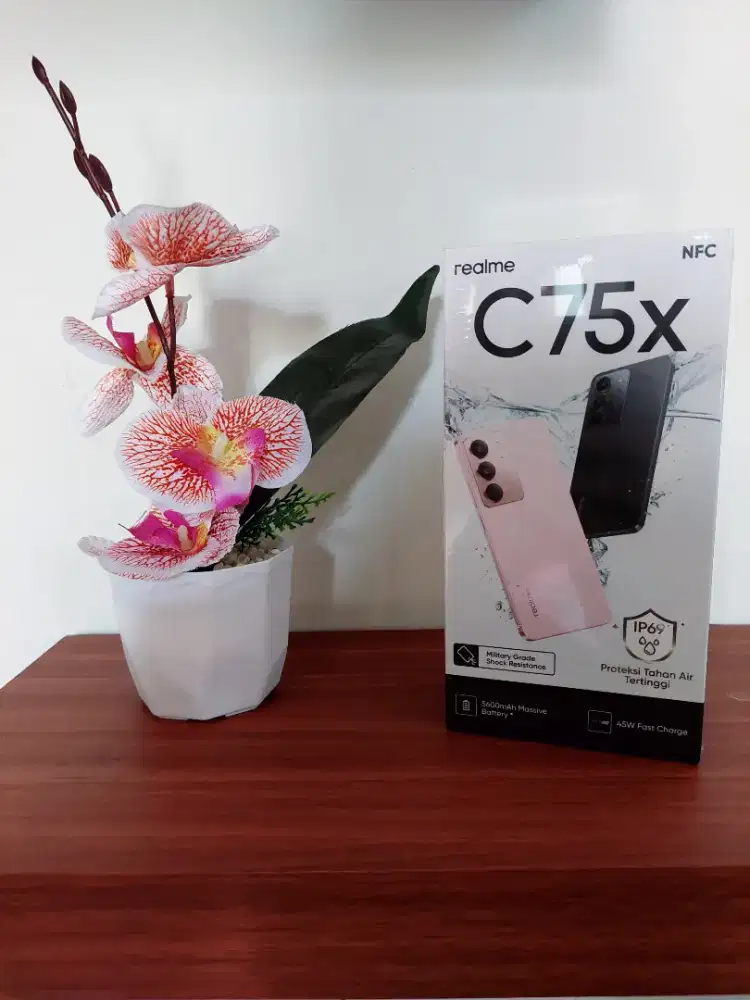 Realme c75x 8/128 garansi resmi