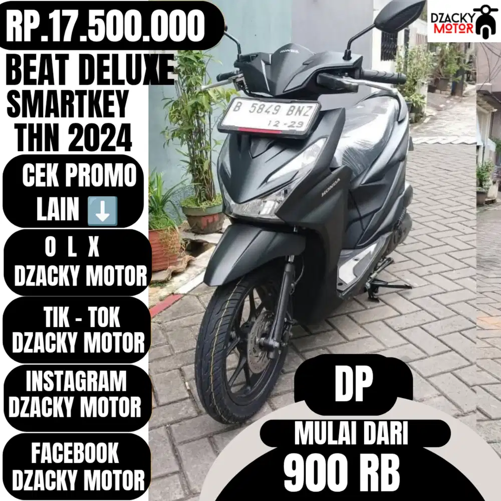 BEAT DELUXE SMARTKEY THN 2024 SECOND LIKE NEW