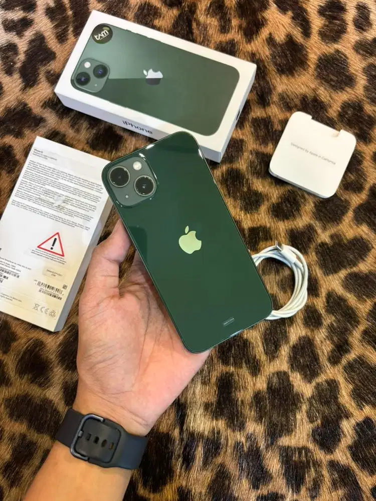 iPhone 13 128GB BH86 Resmi (Alpine Green)