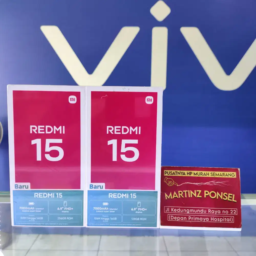 REDMI 15 8/128, 8/256 GB NEW
