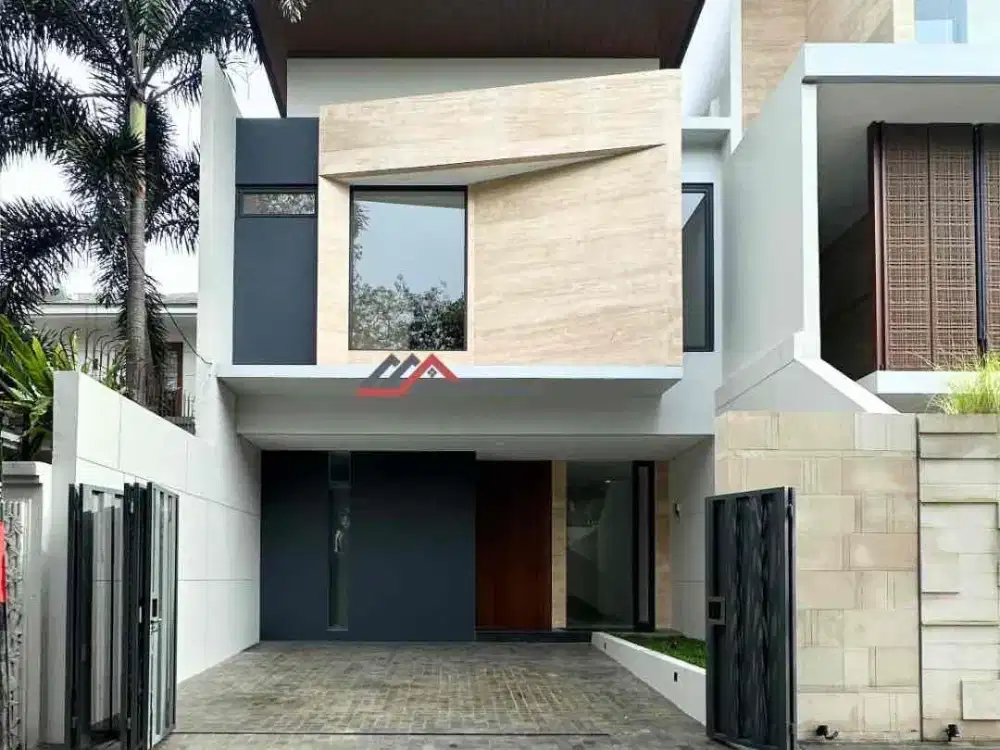 Rumah Baru Modern Tropical Di Kemang