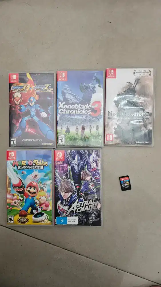 Kaset Nintendo switch second like new