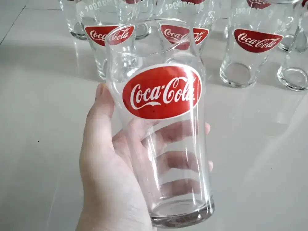 Gelas Coca Cola koleksi sdh jarang